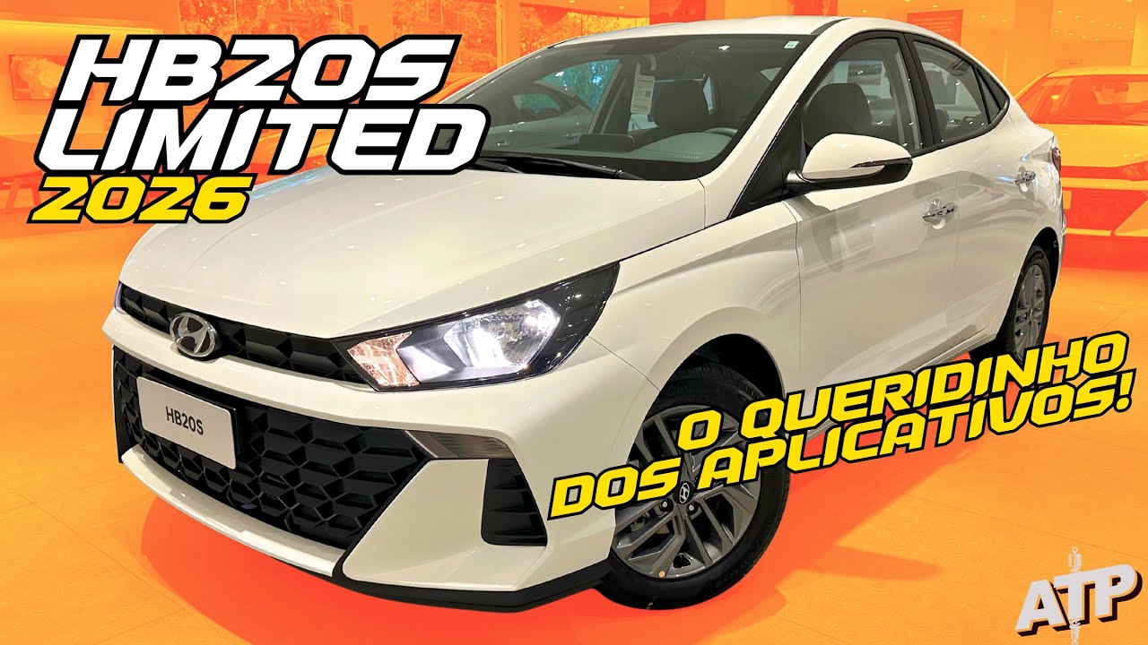 Novo HB20 Sedan Limited 2026 - FICOU MAIS BARATO! VALE A PENA?