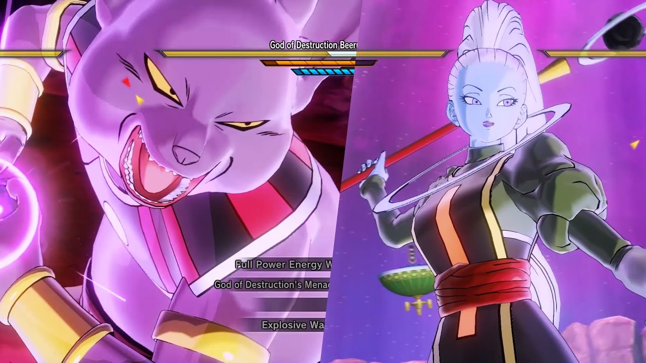Champa and Vados Complete Moveset Gameplay! Dragon Ball Xenoverse 2 DLC 2