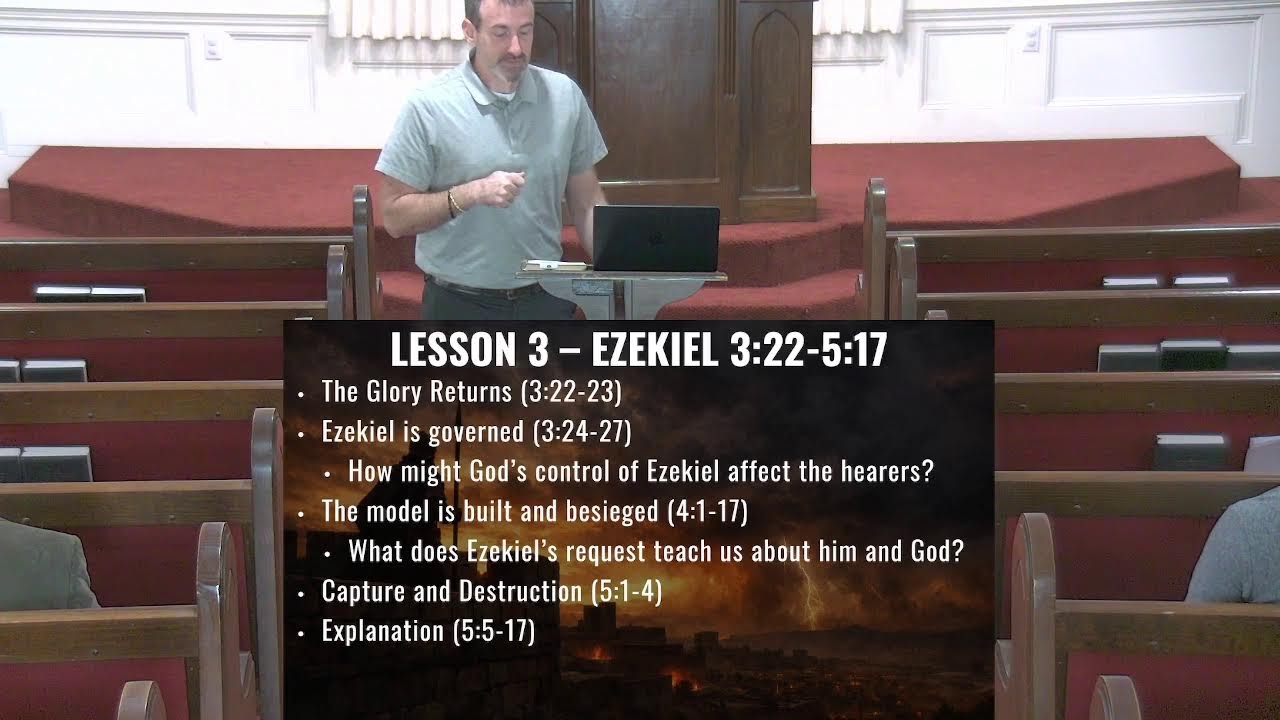 Ezekiel 3-5 - Bible Study