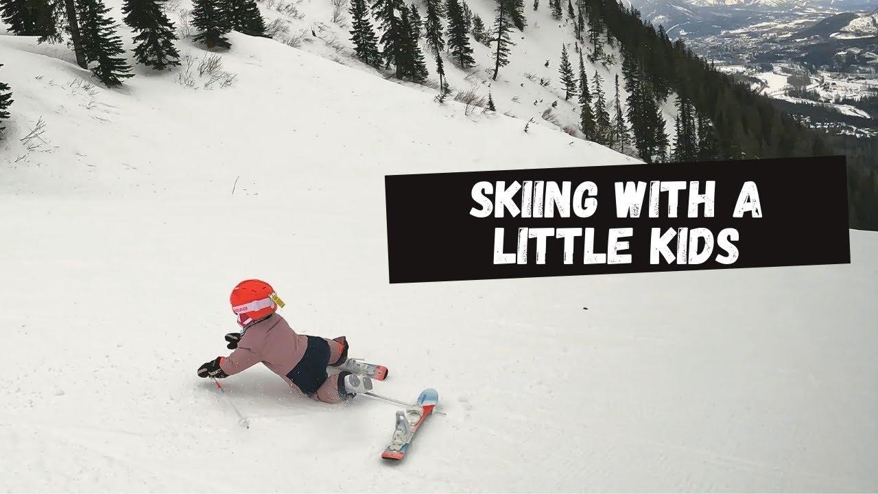 Skiing With Kids | 3 and 6 Year Old Siblings