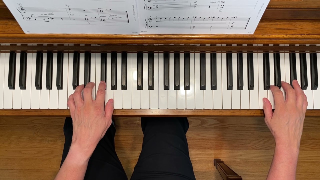 Walk in the Woods - Accelerated Piano Adventures Level 1 Technique & Artistry Book