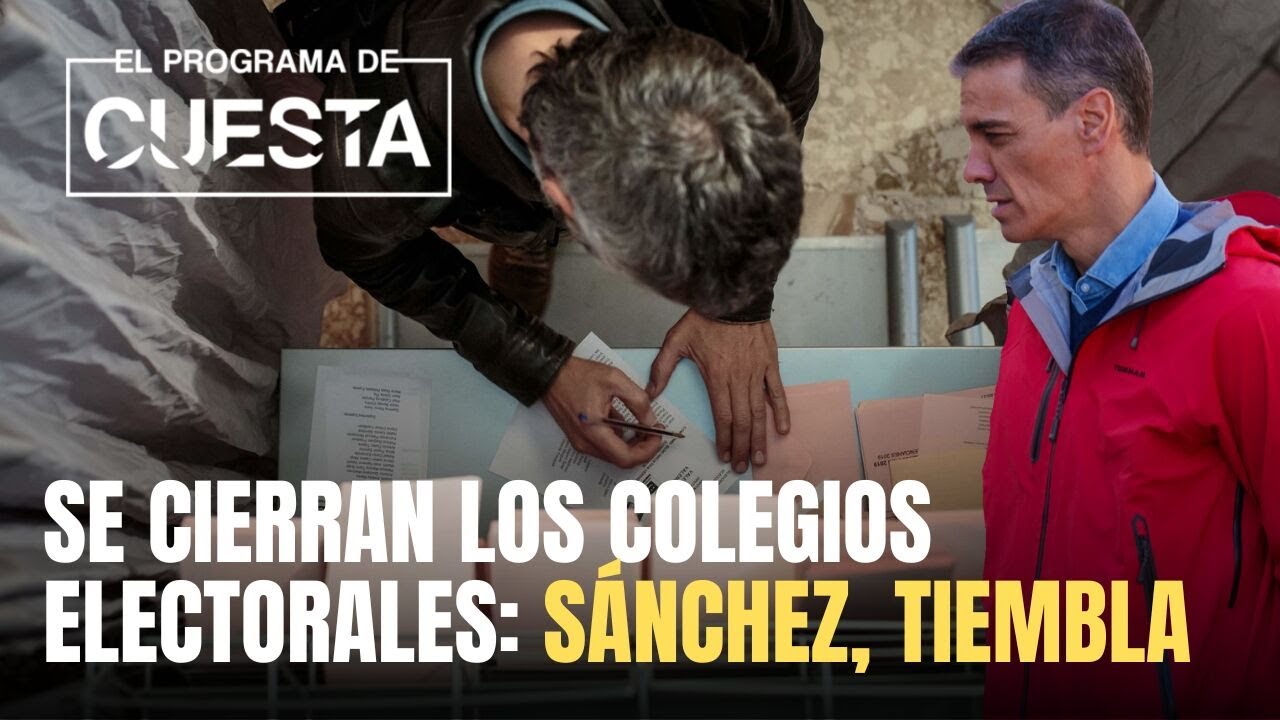 💥ELECCIONES ARAGÓN💥 Sánchez se llevaría un palo a escasos momentos para que acabe la votación