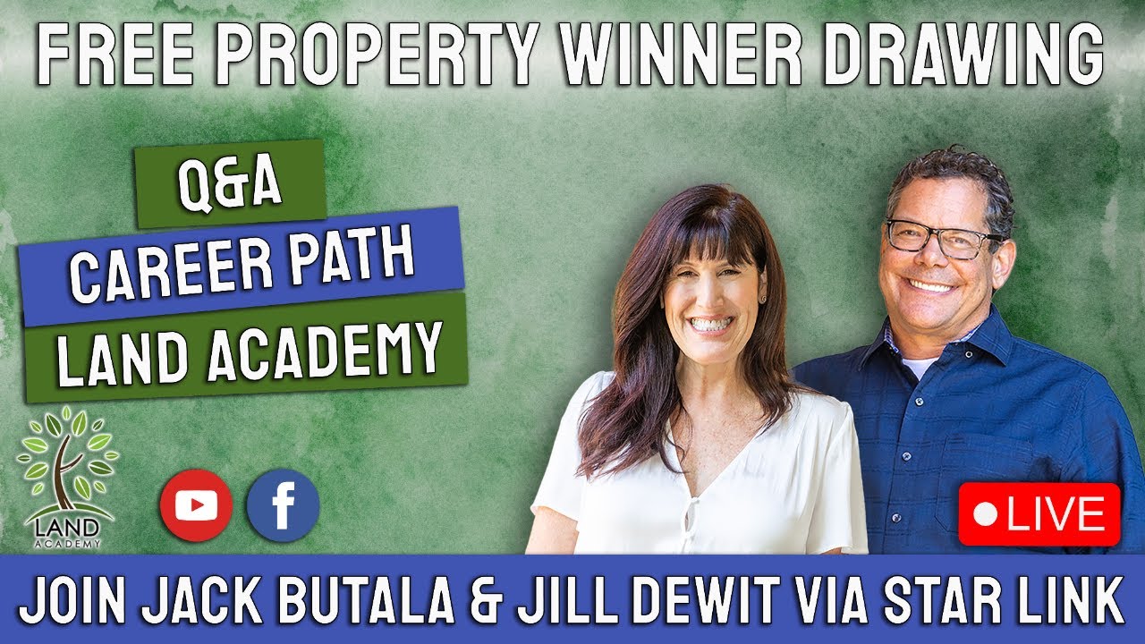 Free Property Winner Drawing & Career Path/Land Academy Q&A
