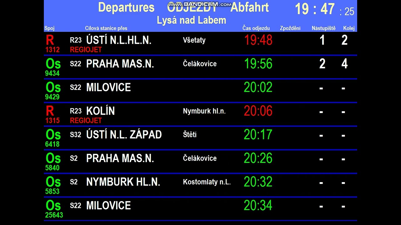Hlášení Lysá nad Labem (Václav Knop) - Informační systém VISL