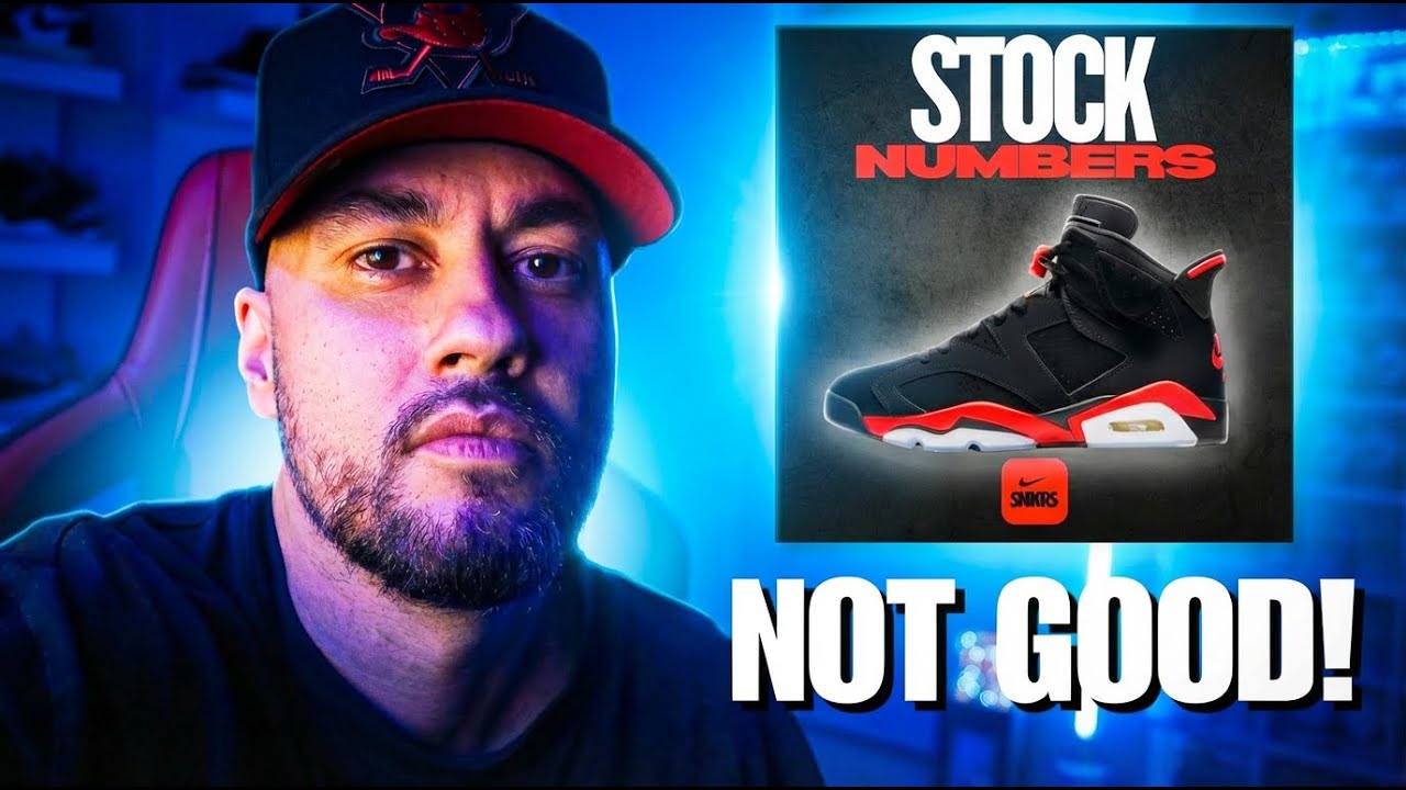 🚨 Jordan 6 Infrared Stock Numbers Look BAD… + All-Star Weekend Drops Are WORRYING 😳🔥