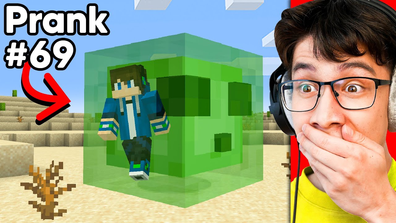 Testing 100 Ways to Fool Your Friends in Minecraft