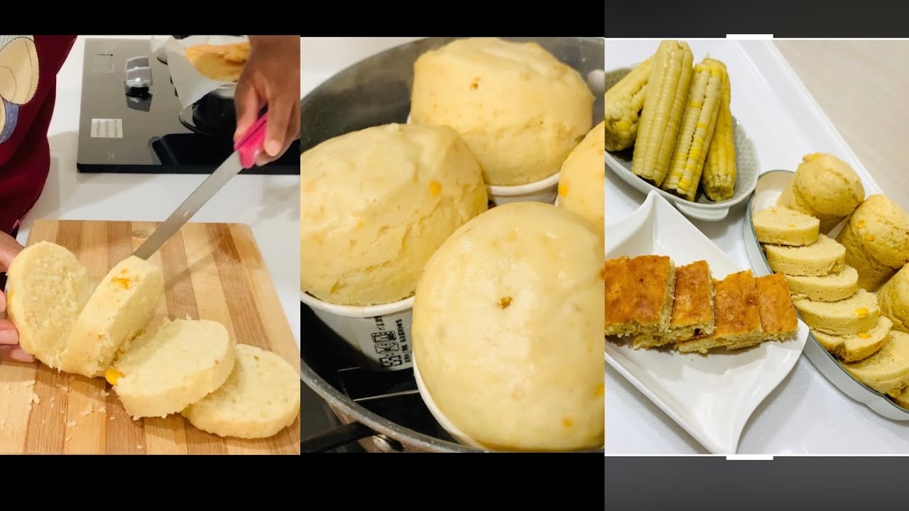 Steamed Cornbread | Baked Cornbread |Isinkwa Sombila| Ujeqe Recipe