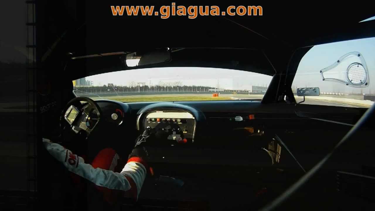 Giagua Luca Lorenzini - test Ginetta G50 Adria 15 gennaio 2012