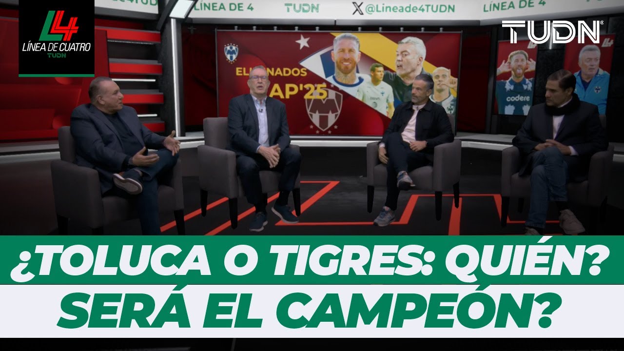 ¡TODO LISTO! Toluca va por el bicampeonato y Tigres a evitarlo | Resumen Línea de 4
