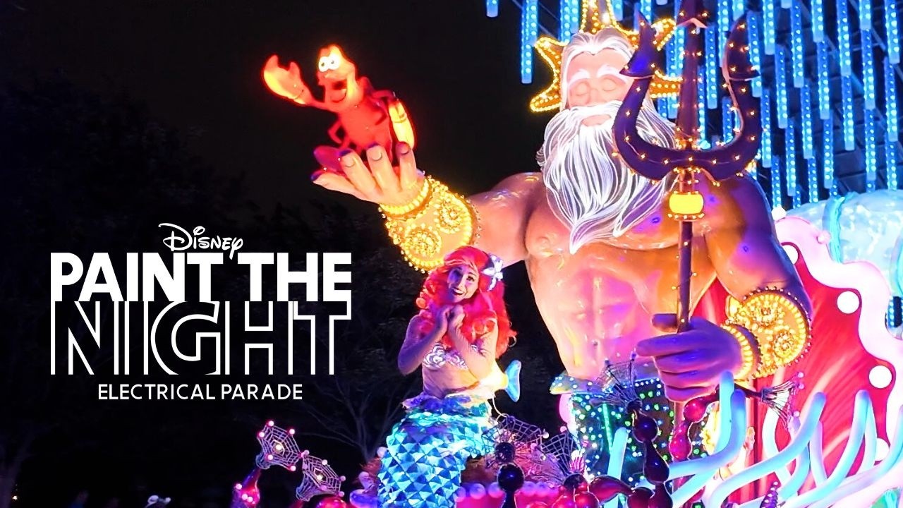 The PERFECT POV of Paint the Night Parade | 4K Matterhorn Backdrop| Disneyland Nighttime Spectacular