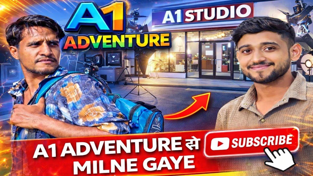 A1 Adventure ke 30,000,000₹ Studio ka Tour 😱 | @EmranPathanvlog Umesh bhai✌🏻
