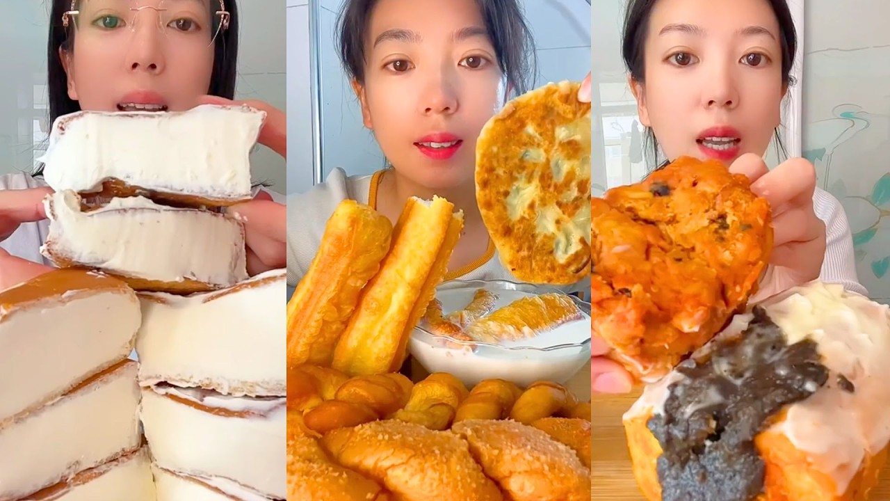 Traditional Chinese Homemade Food Eating Show | Buns Noodles & Desserts Mukbang #96