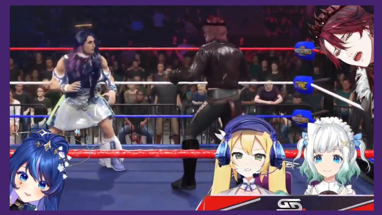 Nana Asteria vs Jurard T Rexford [Wrestler Intro + Fight] [WrestleTuber 2024]
