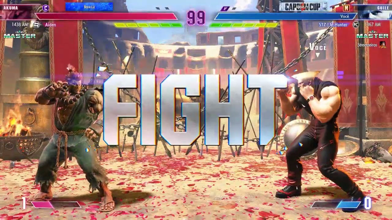 SF6 - Aiden(AKUMA) x (Guile)STZ Master Hunter  @Streetzeiros