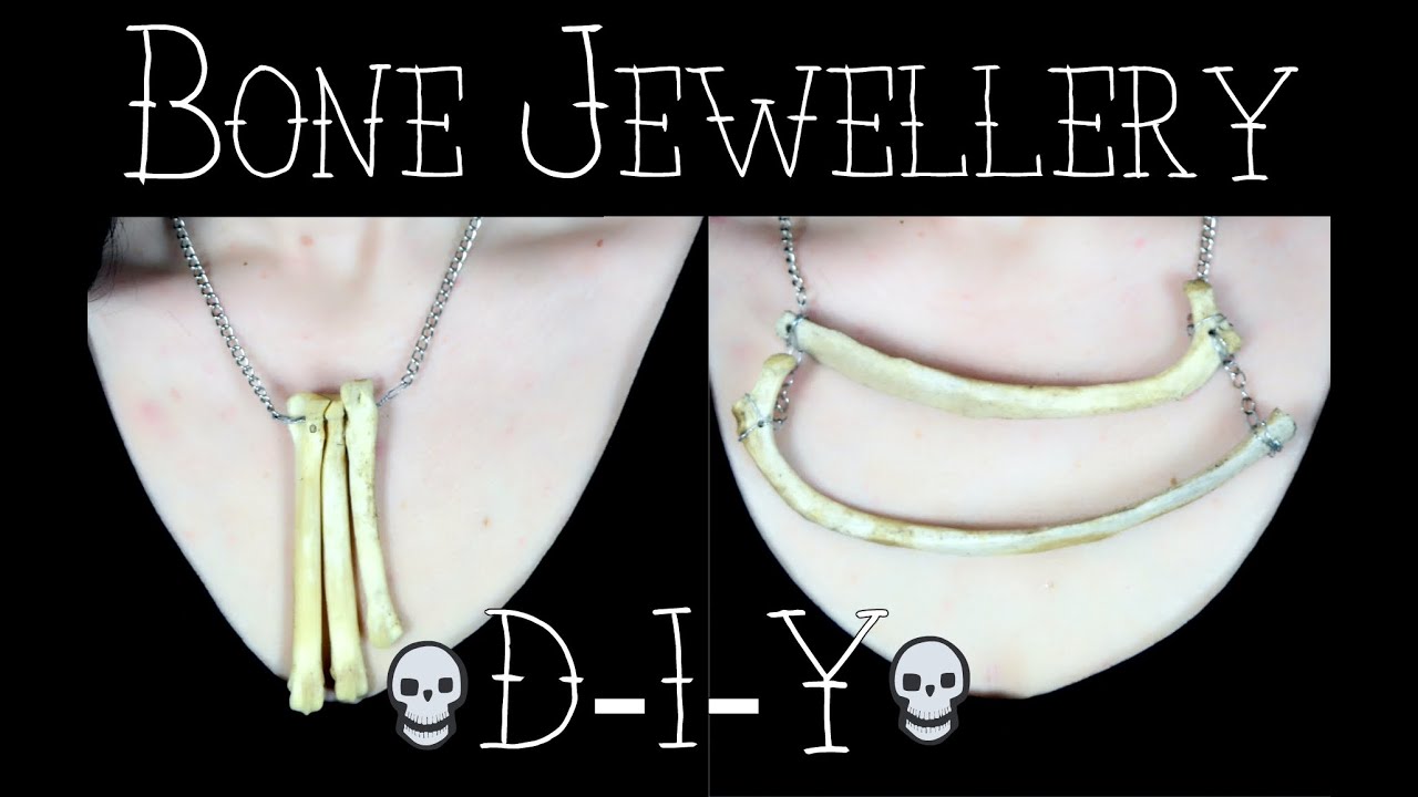 Bone Jewellery DIY || Step-by-Step | Creepy Creations