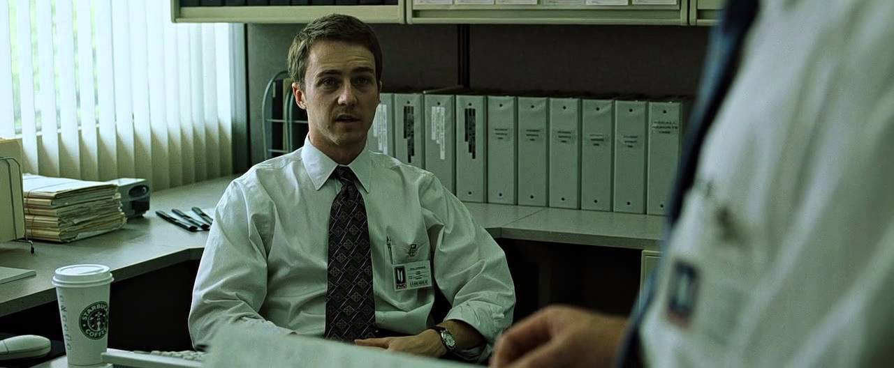 Fight Club 1999 Everything's a copy of a copy