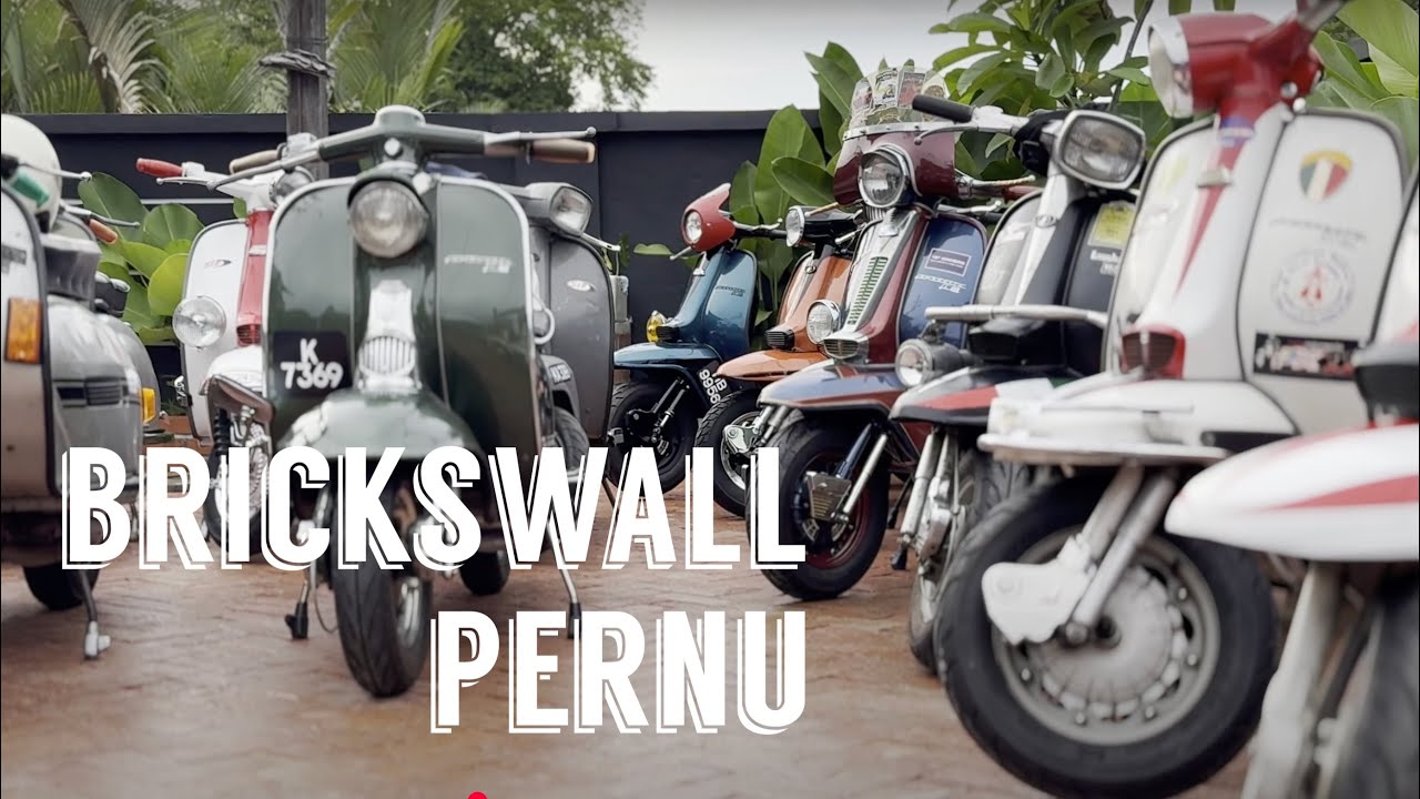 Lambretta Malaya x Brickswall Pernu - Soft Launch Ride 2024