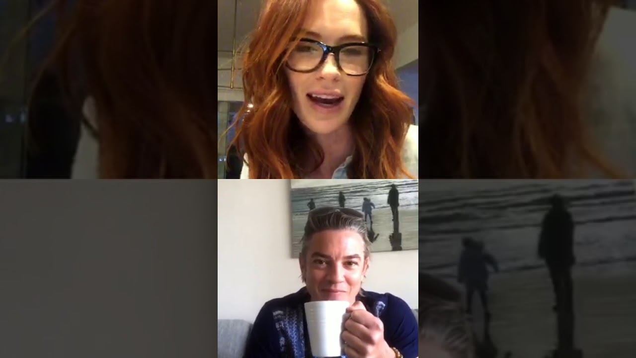 Bridget Regan and Craig Horner live Instagram stream April 30 2020