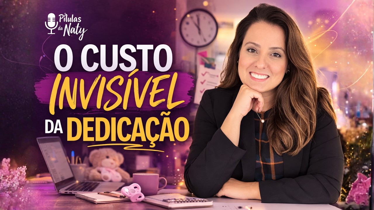 O custo invisível da dedicação - Pílulas da Naty #02