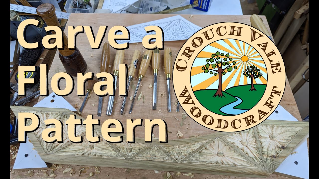 Carve a floral pattern