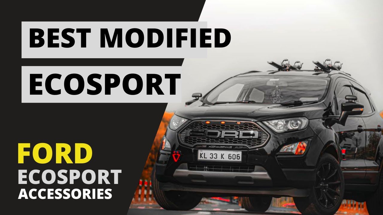 Best Modified Ford Ecosport | Black Panther | Ecosport Modification | Ecosport Accessories 2021