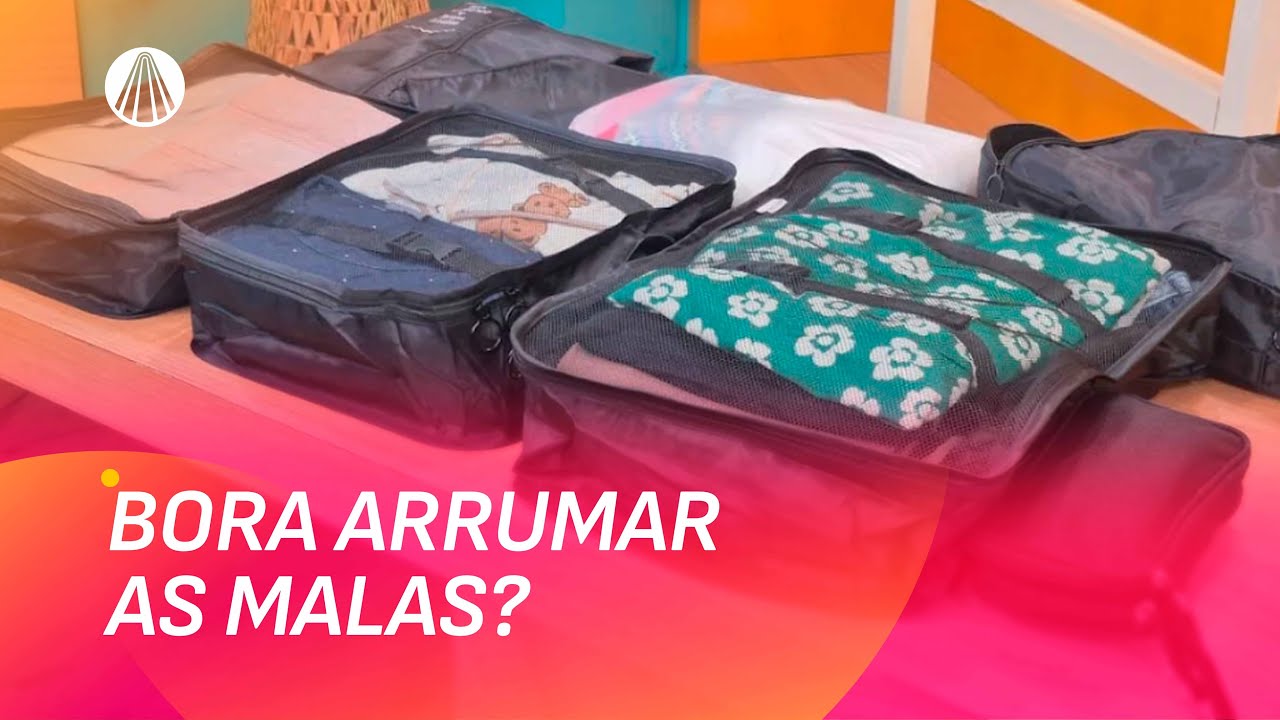 Como arrumar as malas para viagens? Dicas práticas e fáceis | Viva a Tarde