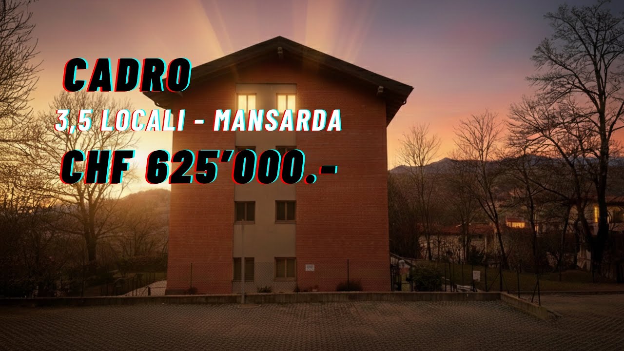 🚨 CADRO - HM11944 - CHF 625’000.-