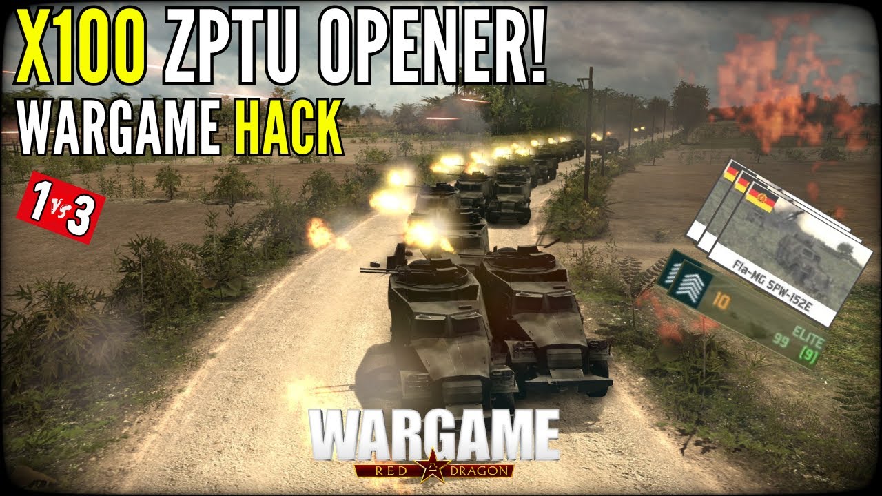 x100 ZPTU OPENER - 1vs3 - Wargame Red Dragon