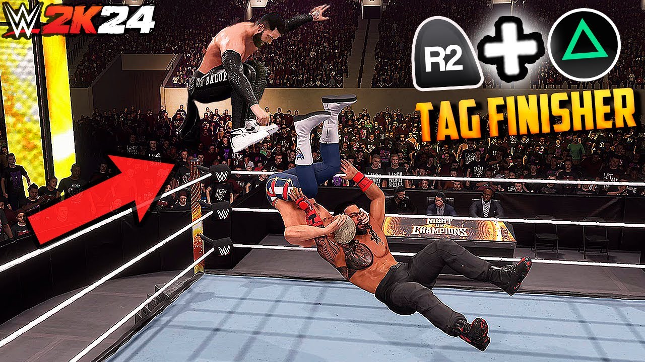 50 неиспользованных и недооценённых командных финишёров в WWE 2K24! (Обратный отсчёт WWE 2K25)