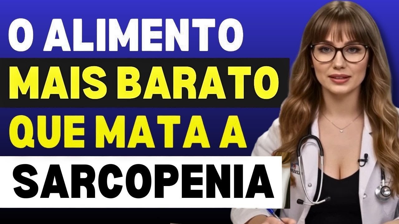 O Alimento Mais Barato Para Recuperar a Força Muscular Após os 60 | Dra. Camila Ribeiro