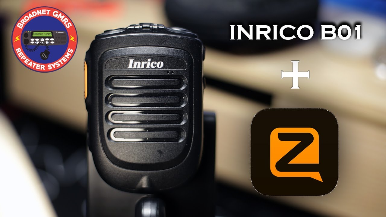 Using an Inrico B01 with Zello on Android