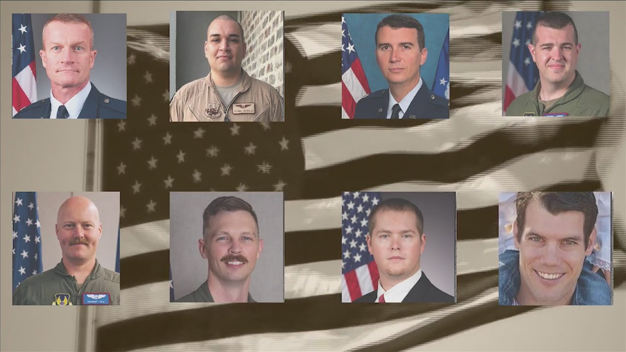 Names of crashed B-52 crew released