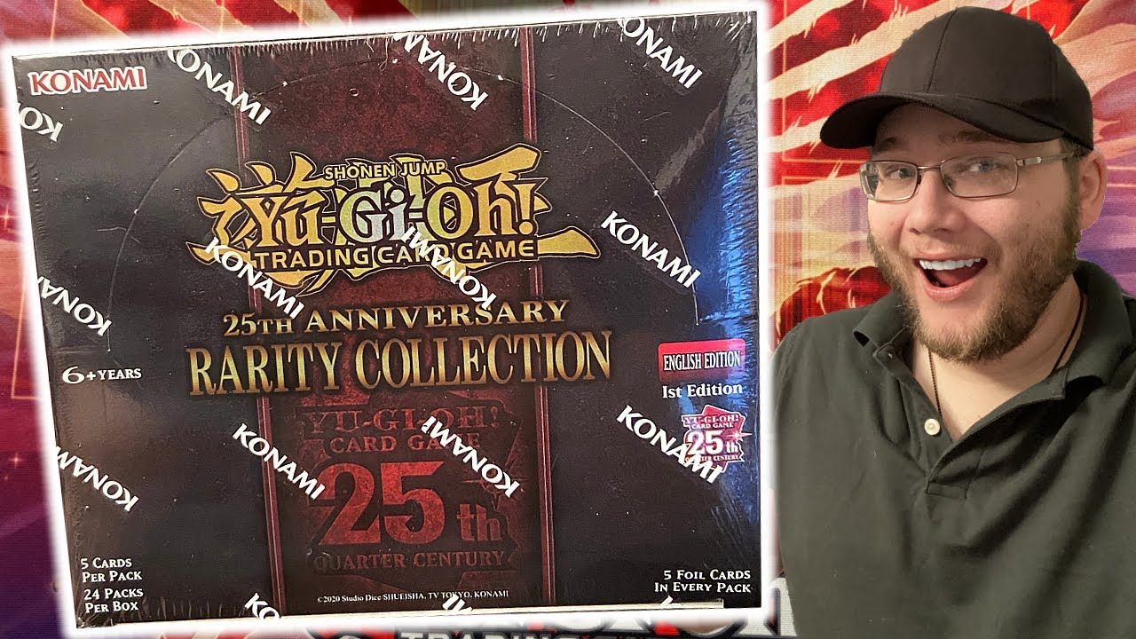 Ранняя распаковка коллекционной карты Yu-Gi-Oh!, выпущенной к 25-летию серии!
