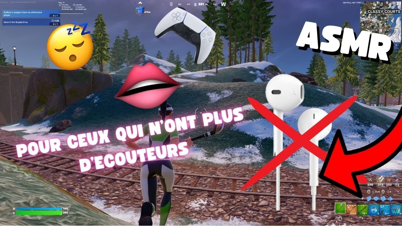 ASMR POUR CEUX QUI N'ONT PAS D'ECOUTEURS 😴💤 ! (chuchotement, tapping, mouth sounds...)