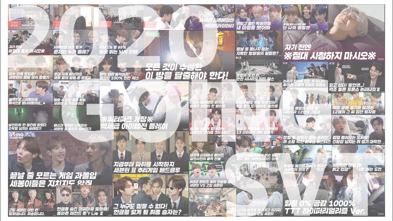 ゴセまとめてみた 【SEVENTEEN セブチ 2020 Going SVT】