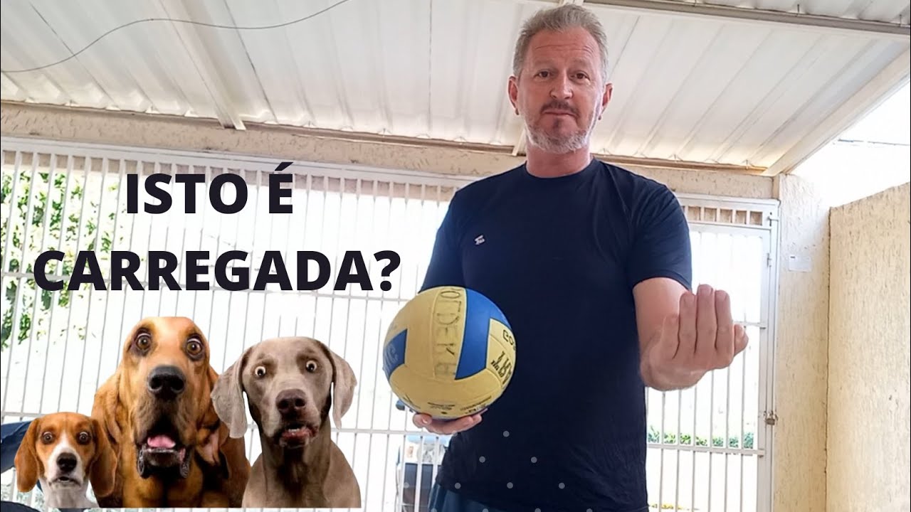 PEGAR DE MÃO ABERTA BANDEJÃO É CARREGADA NO VÔLEI