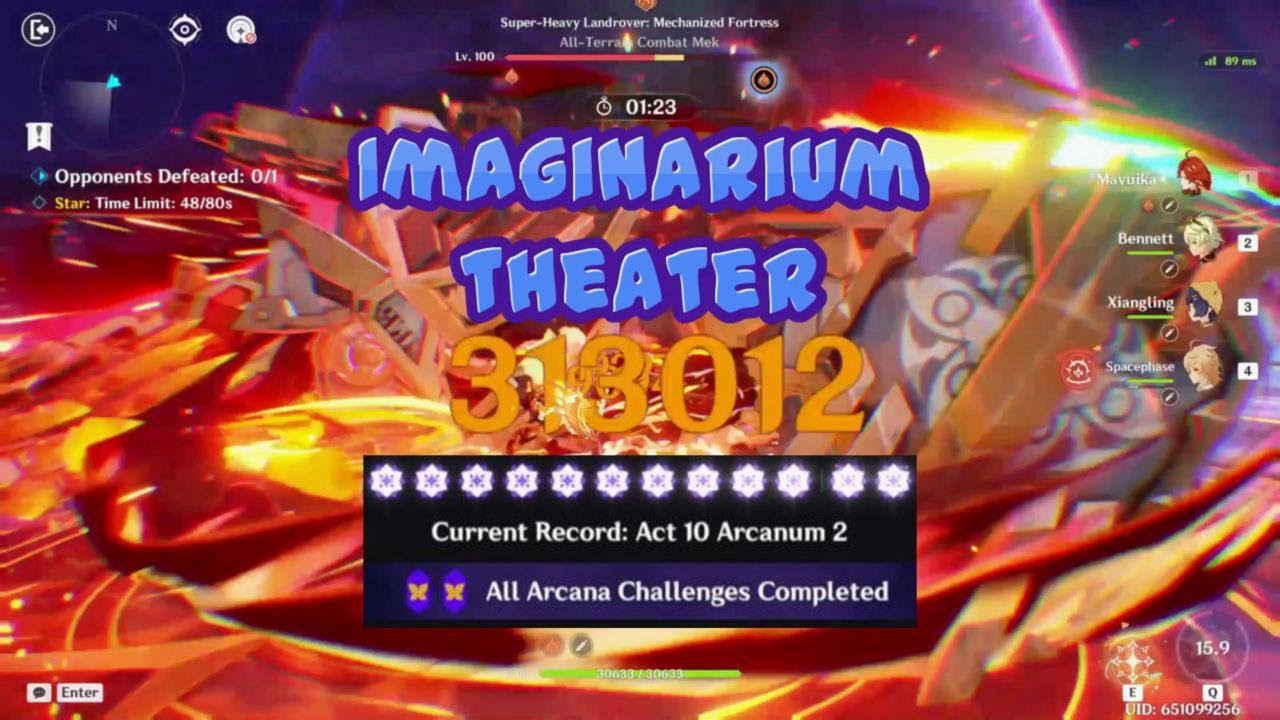 Easy Imaginarium Theater #genshinimpact #imagainariumtheater #hoyoverse #mavuika #flins #neuvillette
