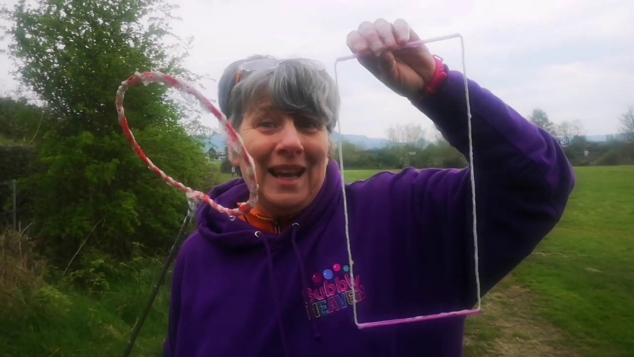 How to Make Giant Bubble Wands – Easy and Fun with Sticks and String! - Bubbly Heaven