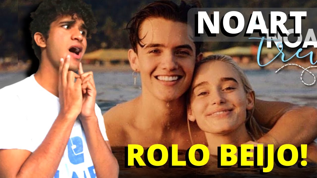 REAGINDO NOART MOMENTOS - ROLO BEIJO DE VERDADE!