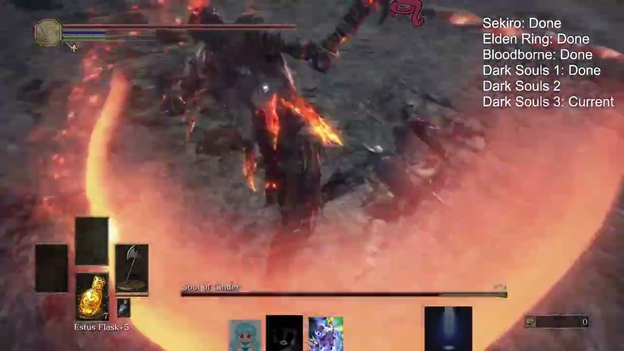 {Charity Stream} (Share Love) Finishing off the Fromsoft games! DS2 and 3 left!