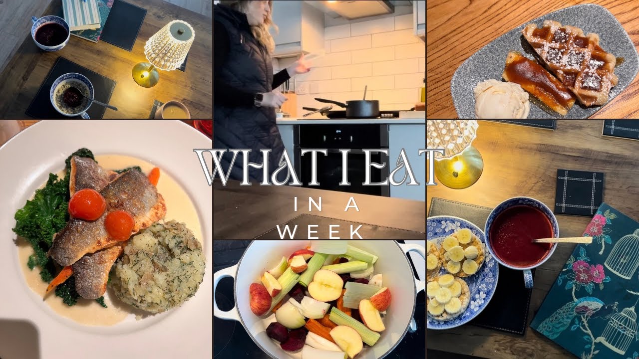 What I eat in a week