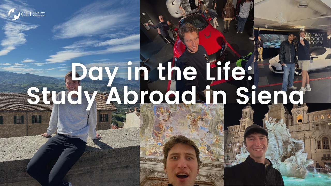 Day in the Life Studying Abroad in Siena, Italy