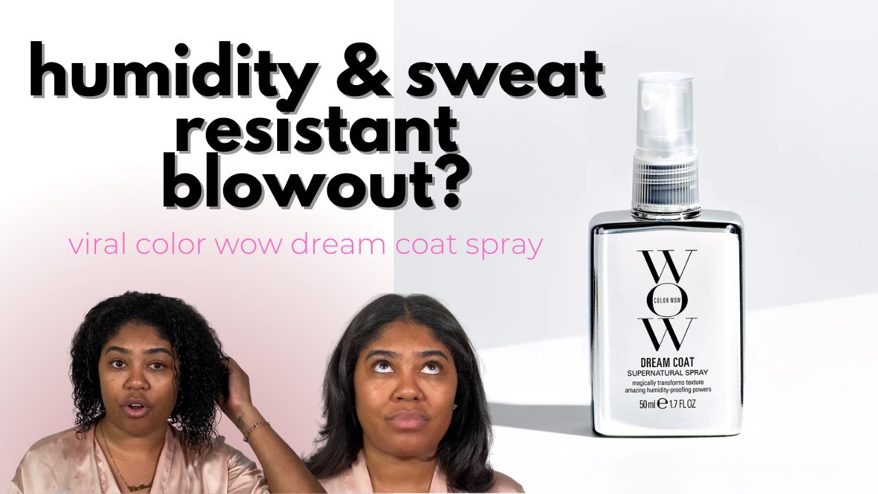 FIRST IMPRESSIONS, DEMO & REVIEW: DOES COLOR WOW DREAM COAT SPRAY WORK ON NATURALLY CURLY HAIR
