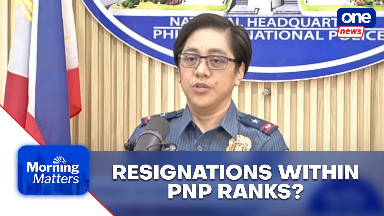 Torre denies resignation claims within PNP ranks | Morning Matters