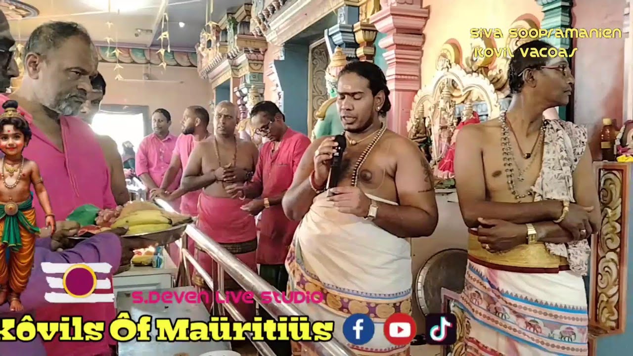 Chittirai Cavedee @siva Soopramanien Kovil Vacoas