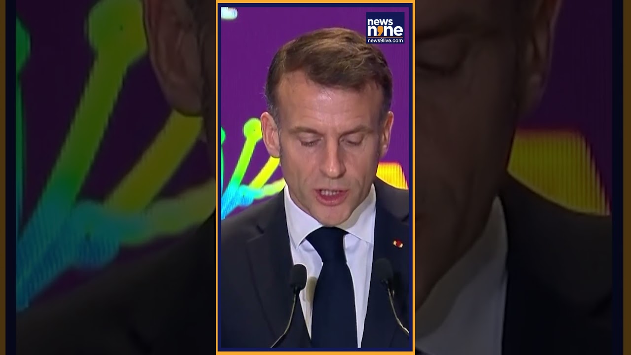 French President Emmanuel Macron Urges India to Ban Social Media for Children Under 15 | News9