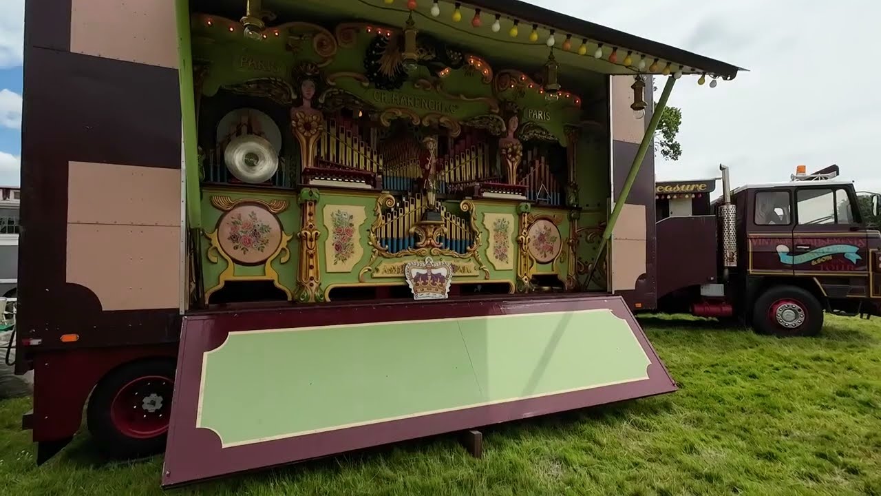 Marenghi 89 key Fairground Organ at The Sussex Steam Rally Parham Park 2024.