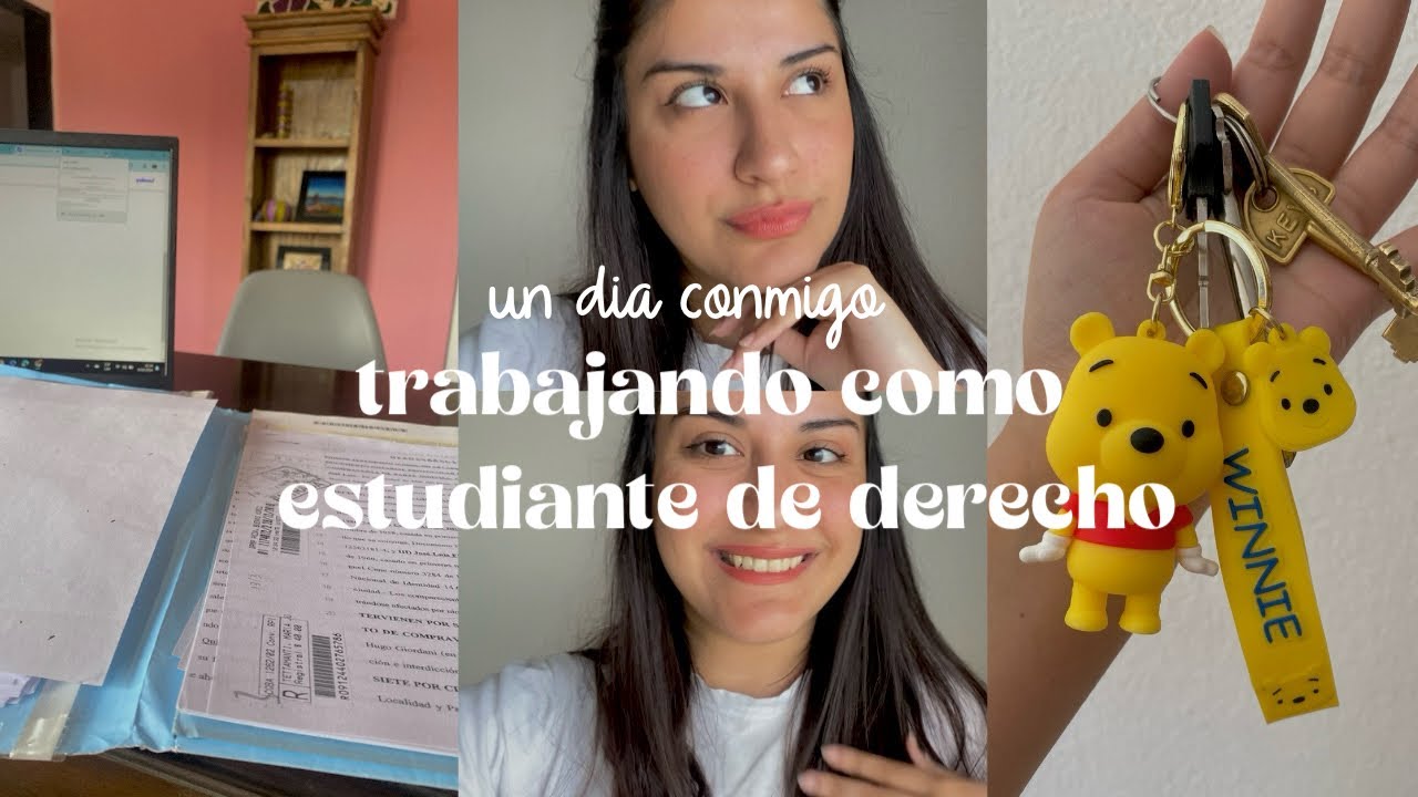 un día conmigo trabajando siendo estudiante de derecho + chisme sad - vlog 013