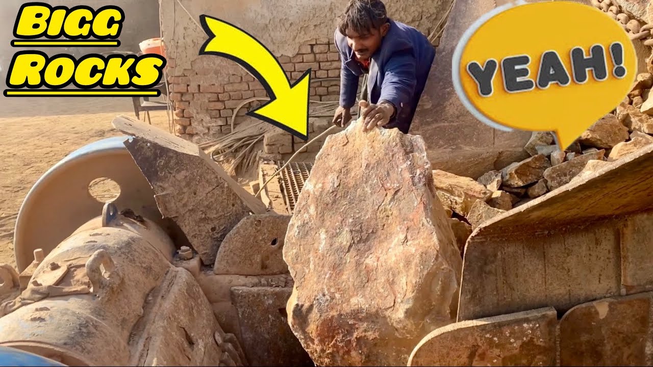 👹Top BiG Rock Crusher Machine:A Giant in Action”Big Rocks Crushing:A Powerful Process”#asmrsounds