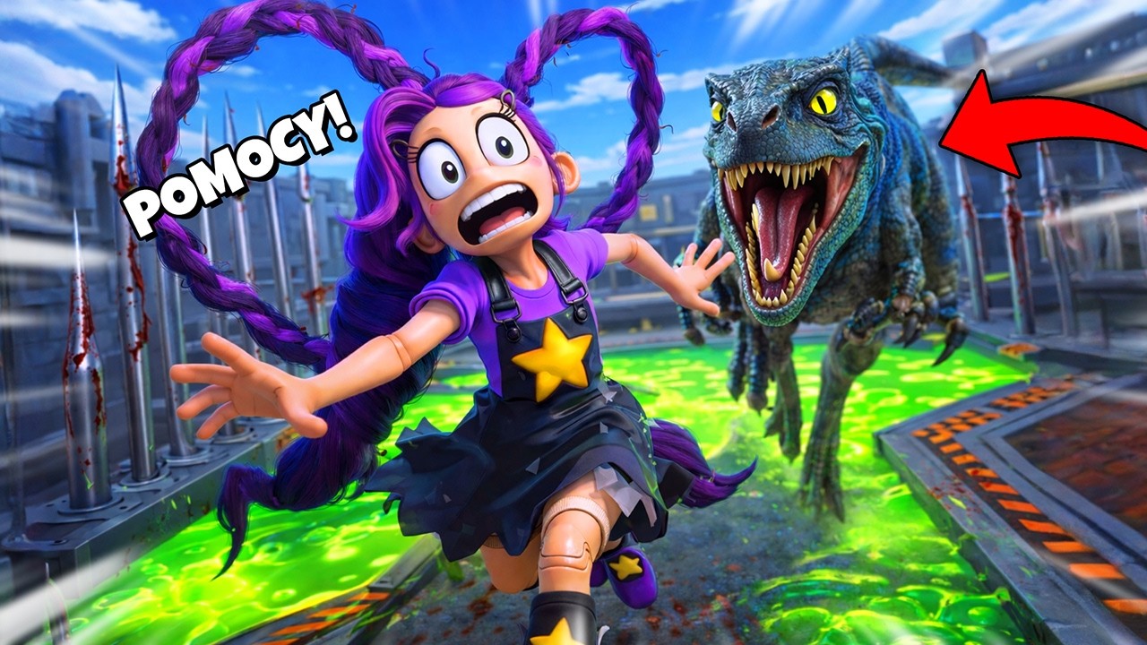 LILY WALCZY Z DINOZAURAMI w Bonelab!